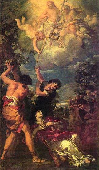 The Stoning of St Stephen, Pietro da Cortona